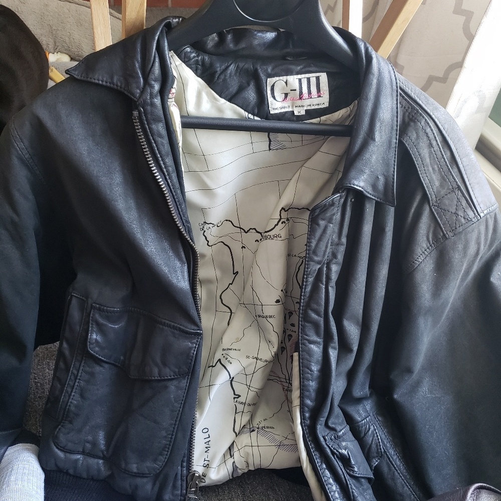 G-III Leather jacket